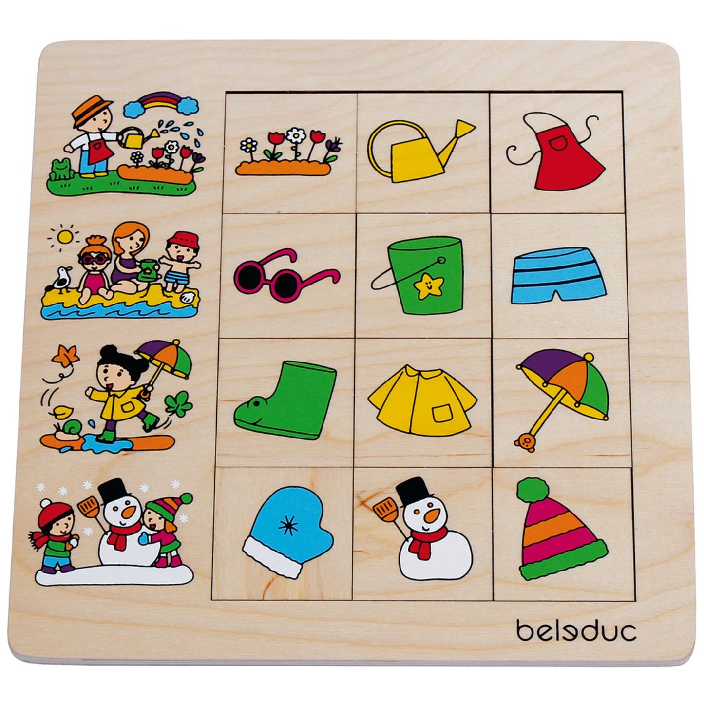 Seasons - Wooden Sorting Set | Wooden Educational Toy