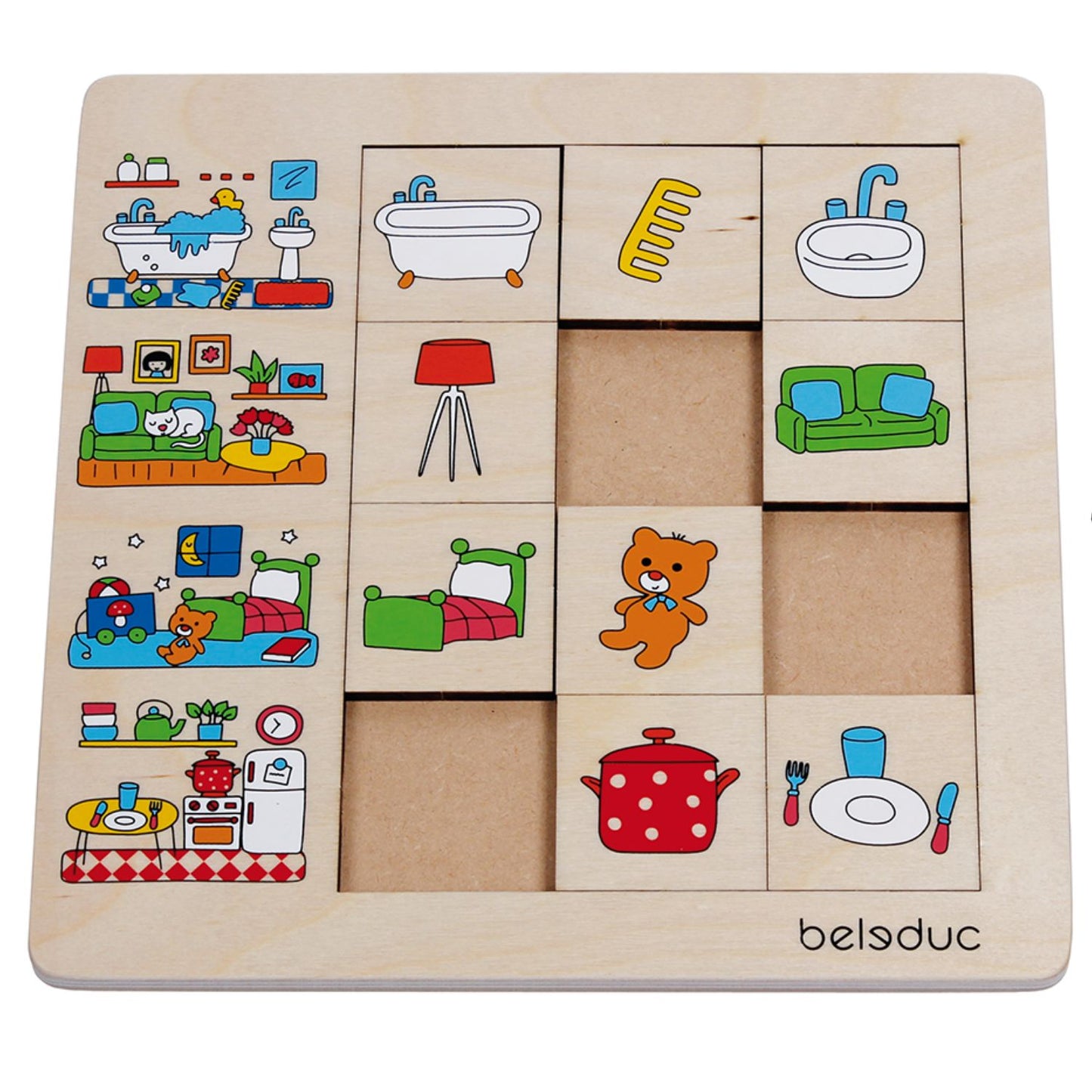Our Home - Wooden Sorting Set | Wooden Educational Toy