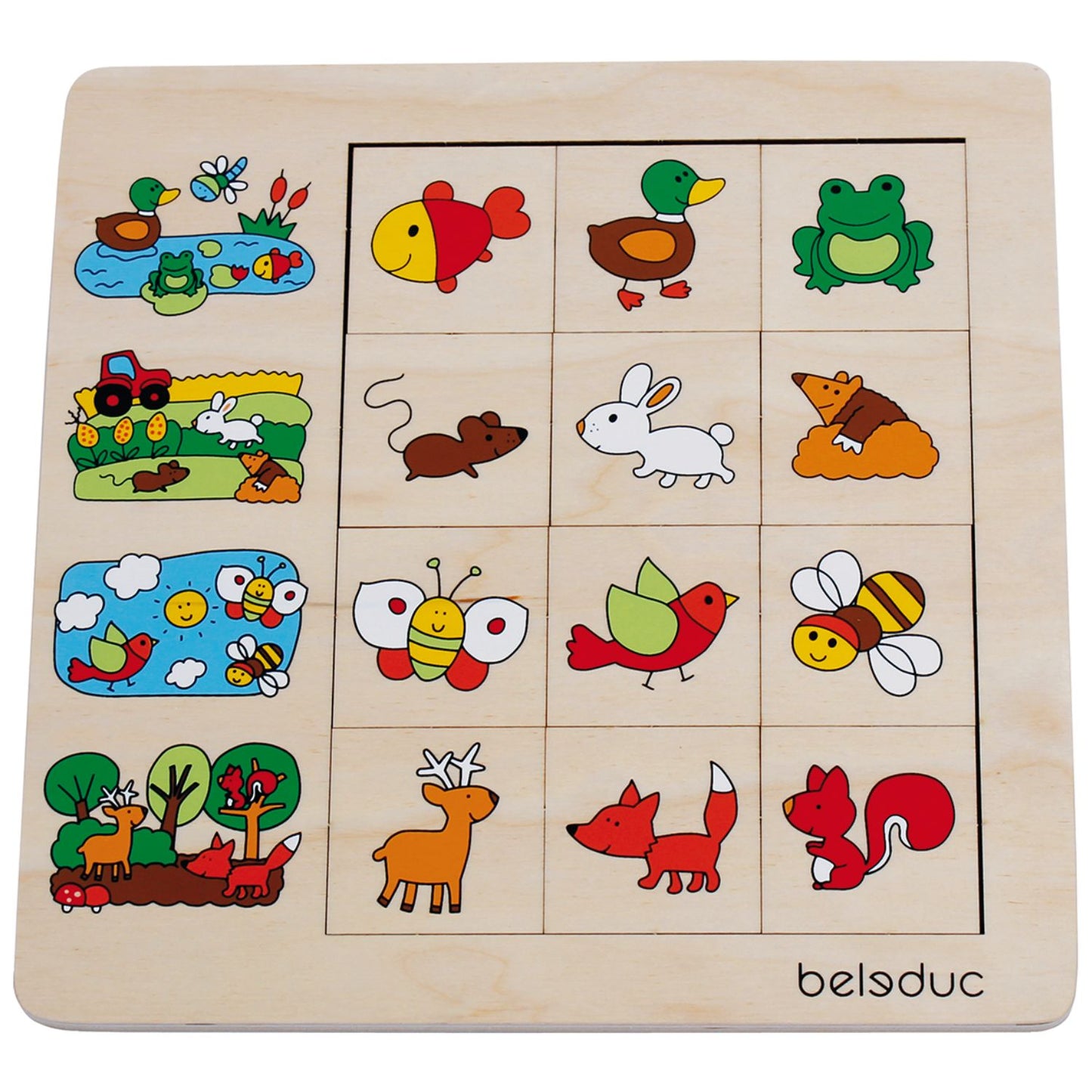 Environments - Wooden Sorting Set | Wooden Educational Toy