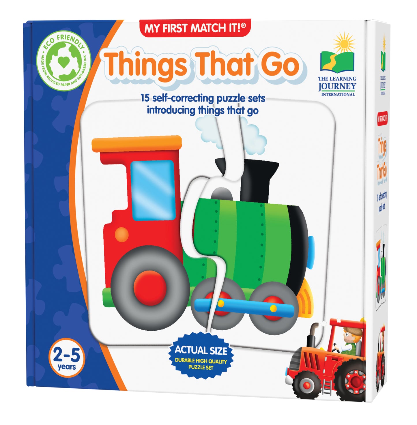 My First Match It! Things That Go | Counting Puzzles | Jigsaw Puzzles For Kids
