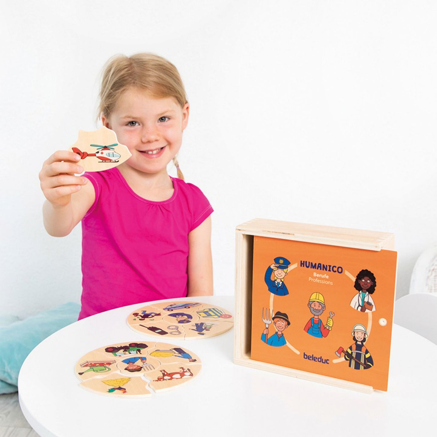 Professions - Wooden Puzzle Set | Wooden Educational Toy