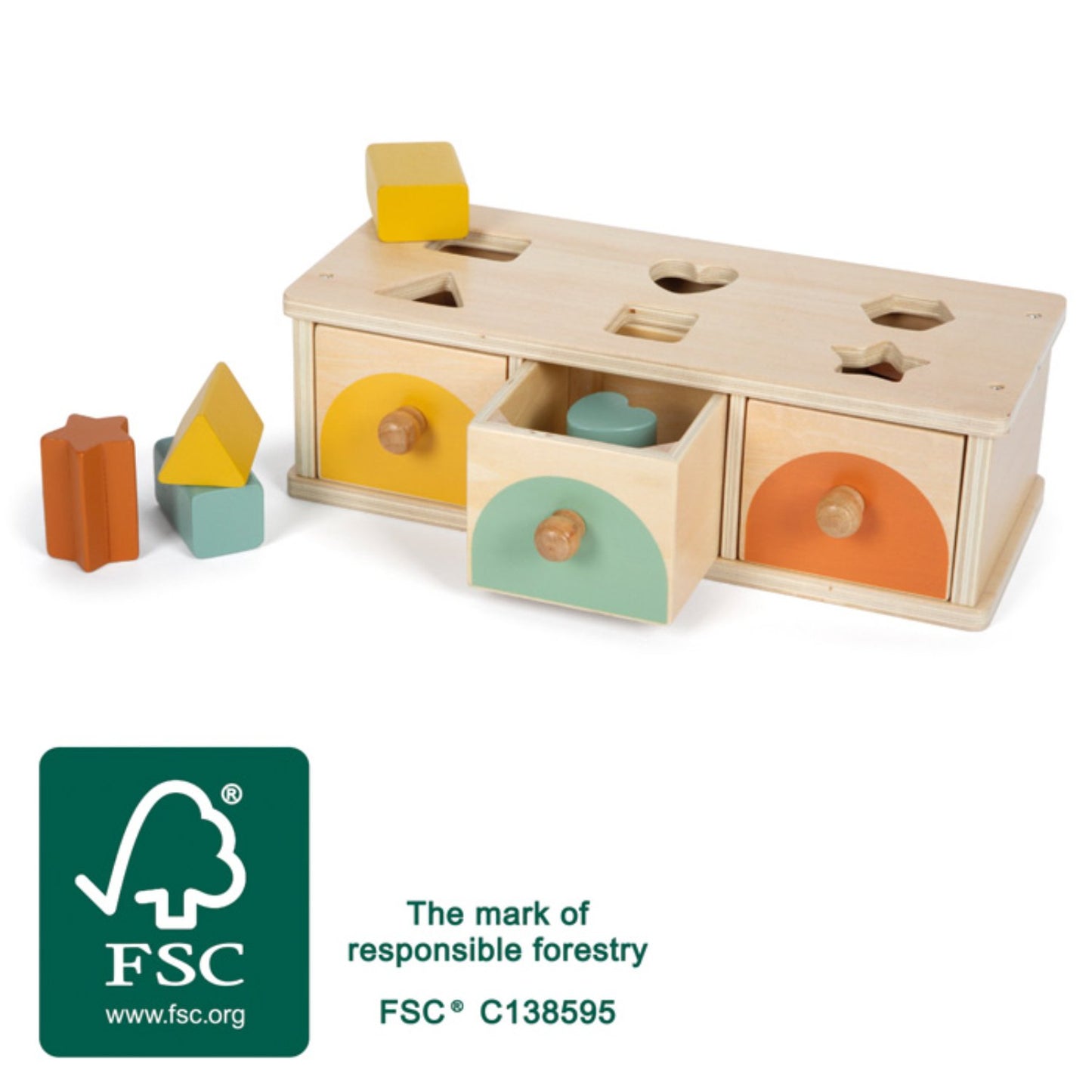 Montessori Sorting Game | Sorting & Stacking Toy
