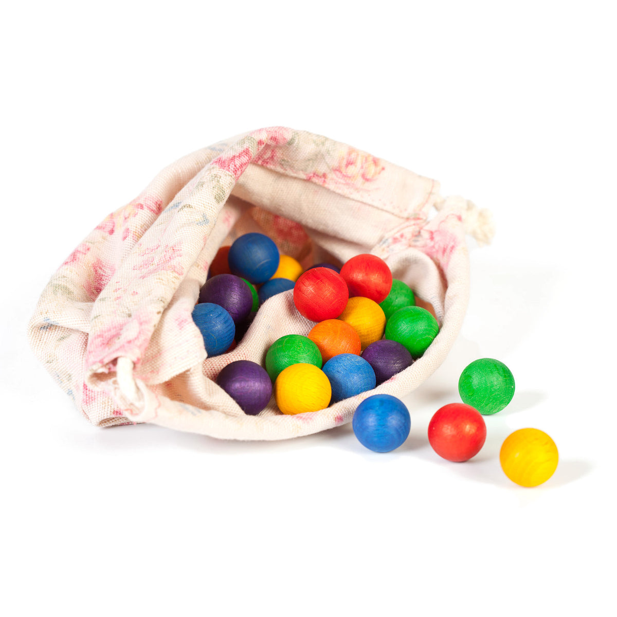 Wooden Marbles | Wooden Toys for Kids | Open-Ended Play Set