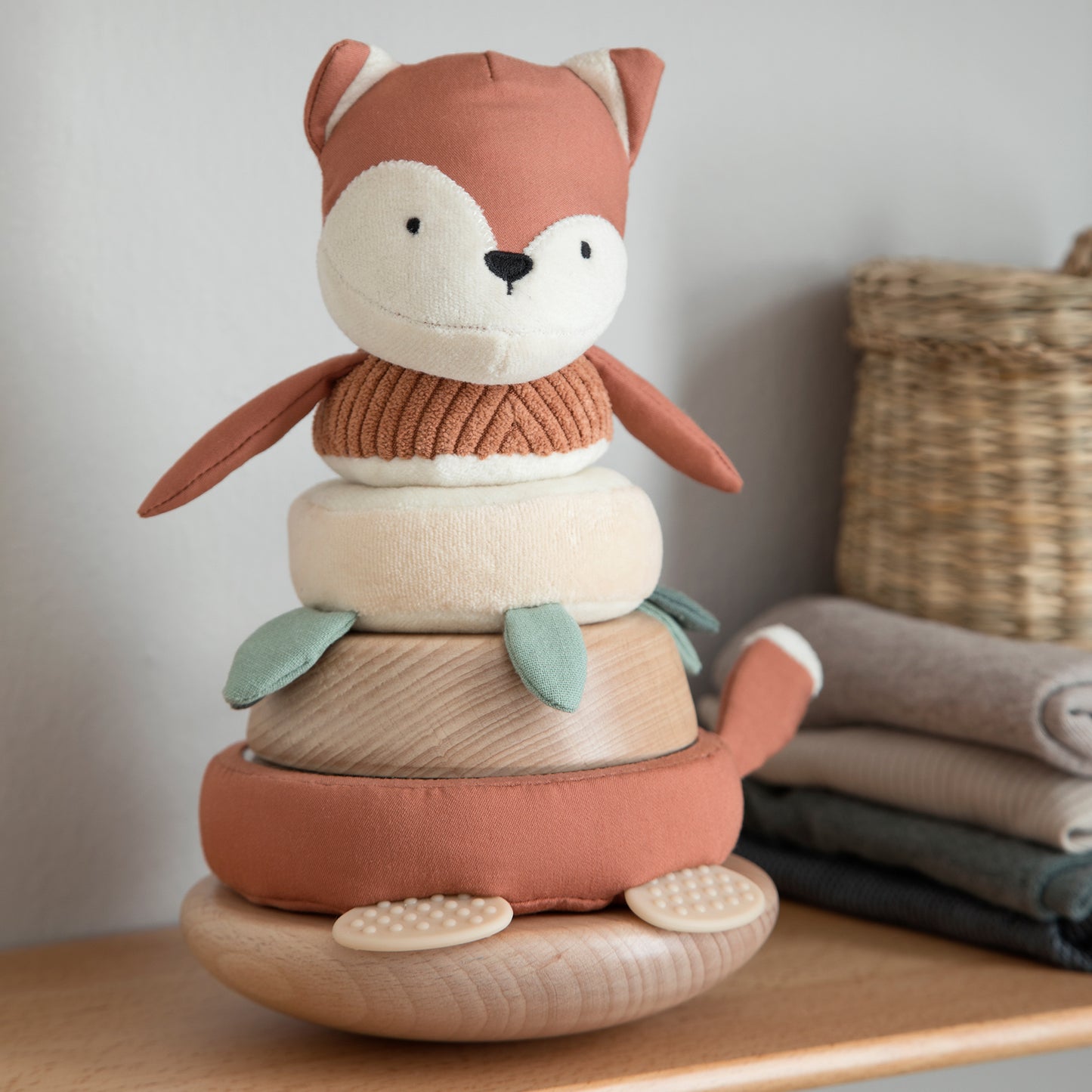 Sparky the Fox | Rocking Stacker | Toddler Activity Toy