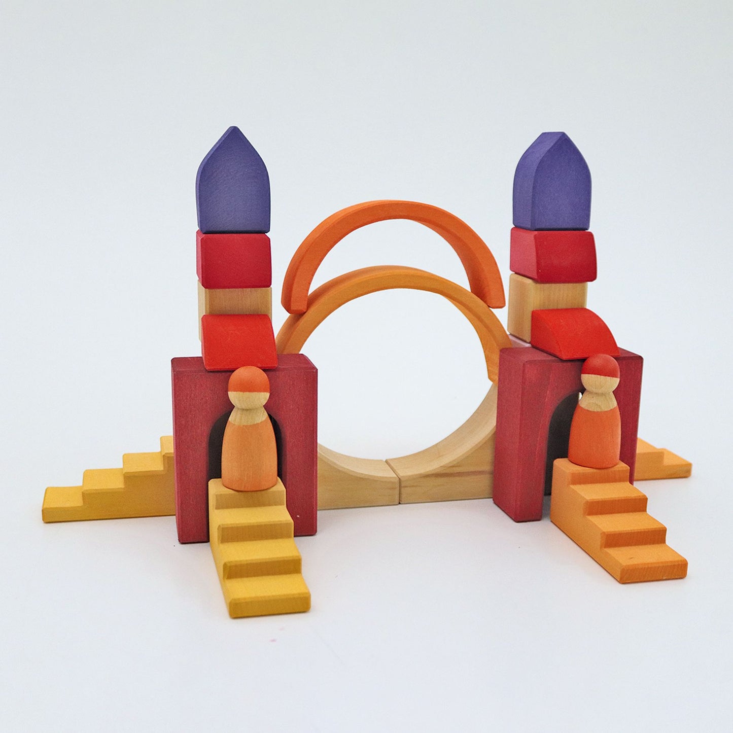 Building World Desert Sand | Small World Playset | Wooden Toys for Kids | Open-Ended Play