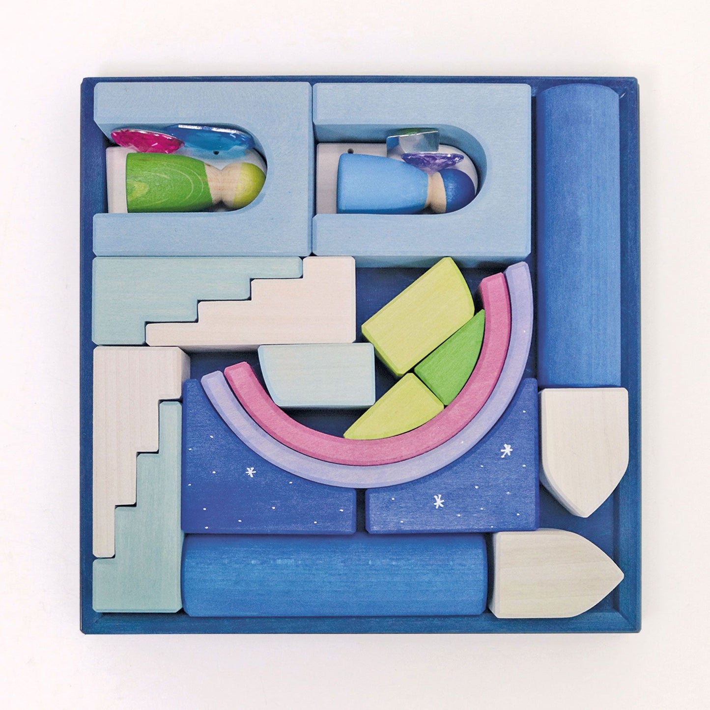 Building World Polar Light | Small World Playset | Wooden Toys for Kids | Open-Ended Play