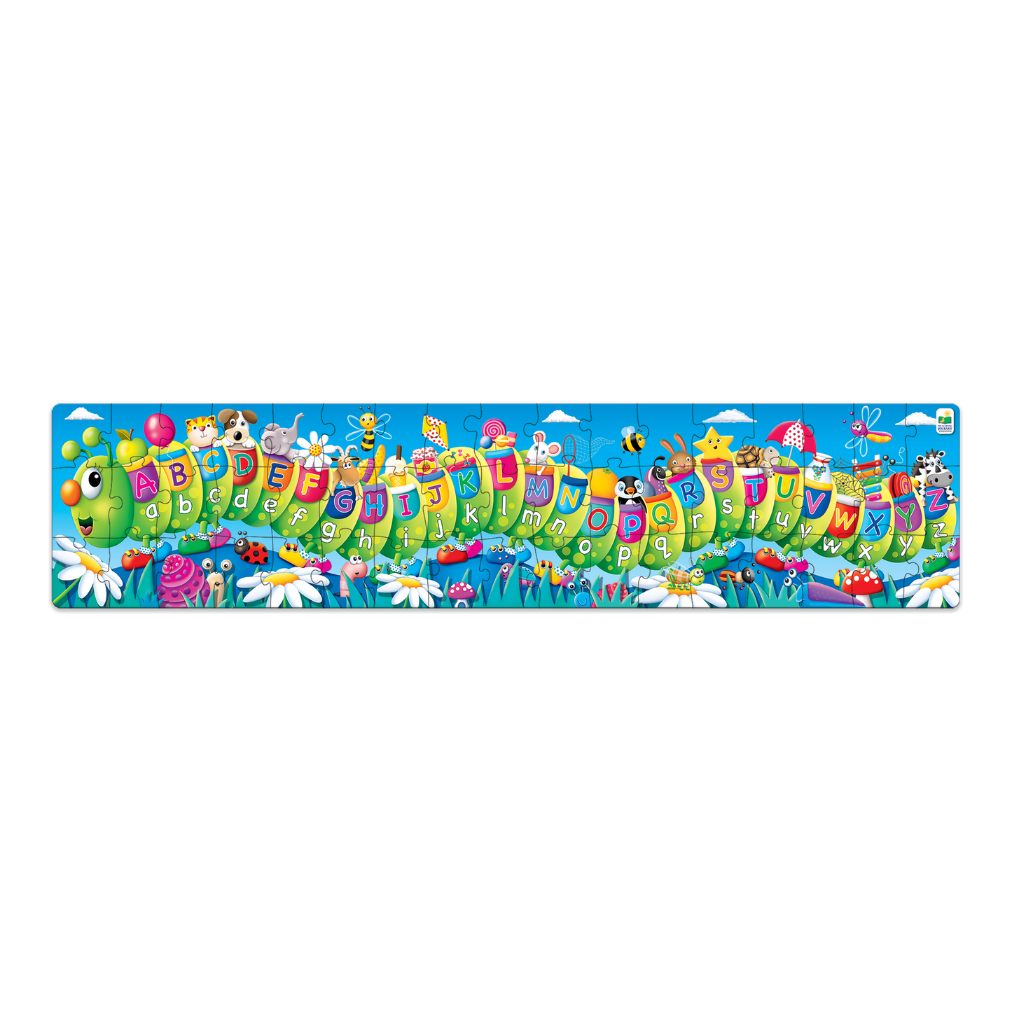 Long & Tall Puzzle - ABC Caterpillar | Jigsaw Puzzle For Kids