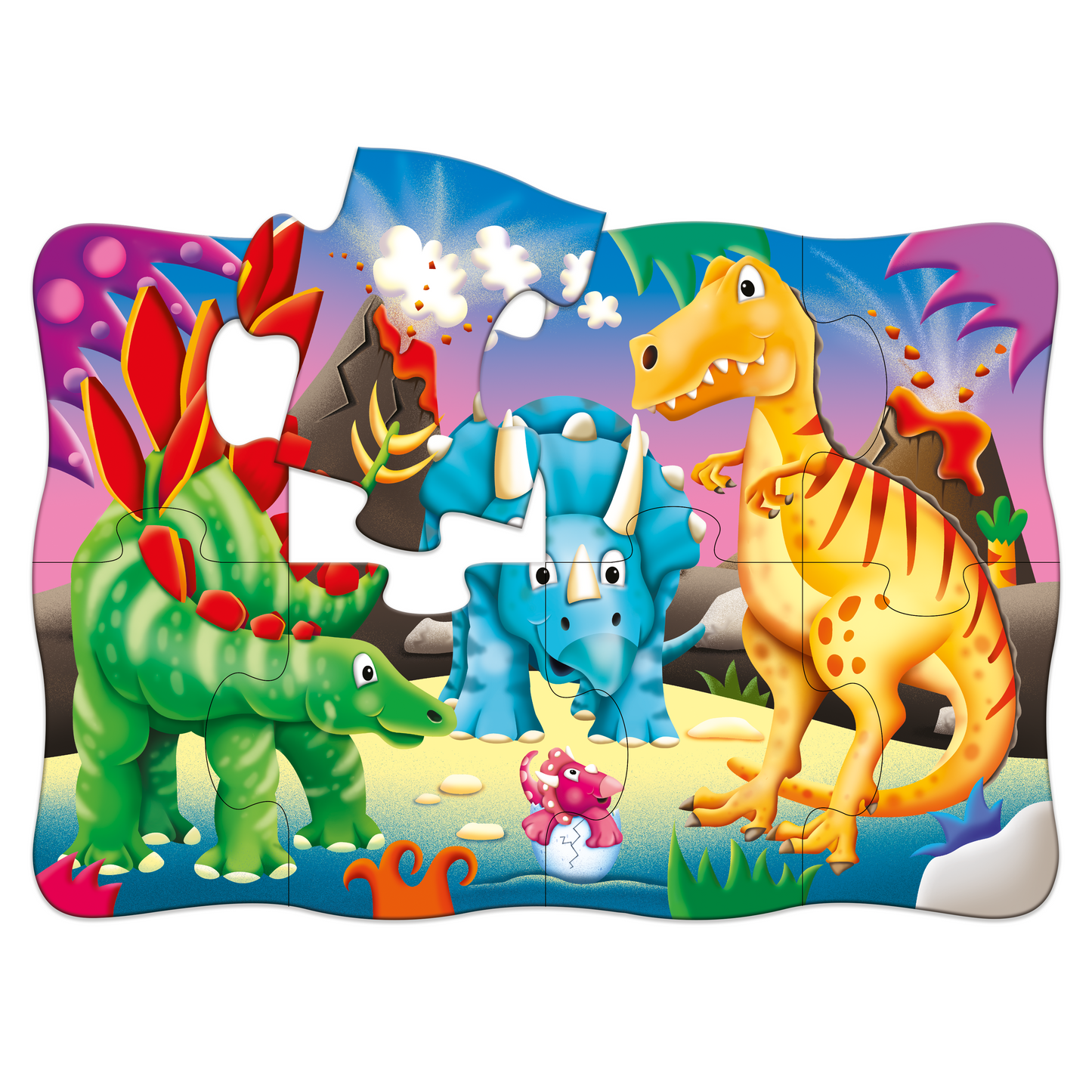 My First Puzzle Set - 4 in a box - Dino | Jigsaw Puzzle For Kids