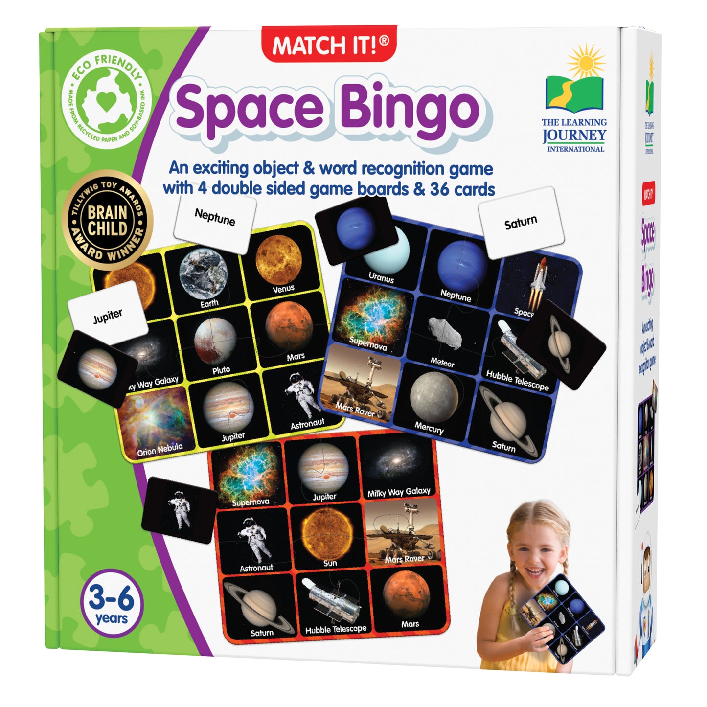 Match It! Space Bingo | Memory Game For Kids