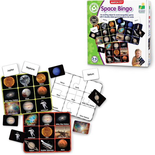 Match It! Space Bingo | Memory Game For Kids