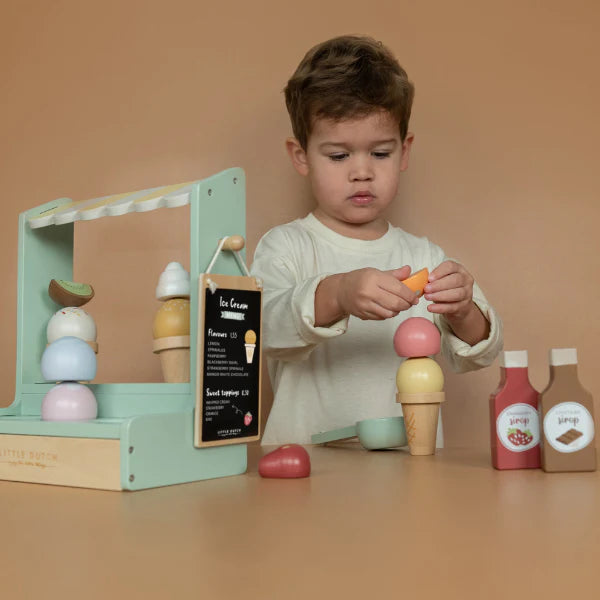 Toy Ice Cream Shop | Wooden Pretend Play Toy For Kids