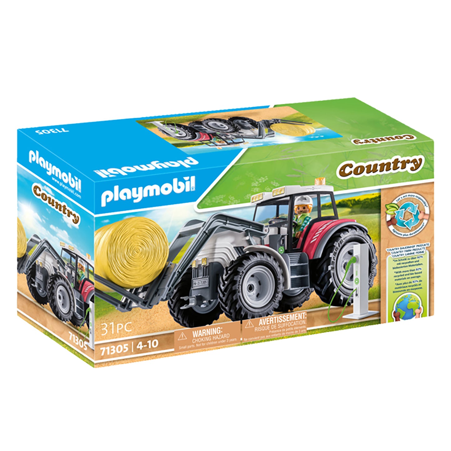 Large Electric Tractor | Country | 4 - 11 Years