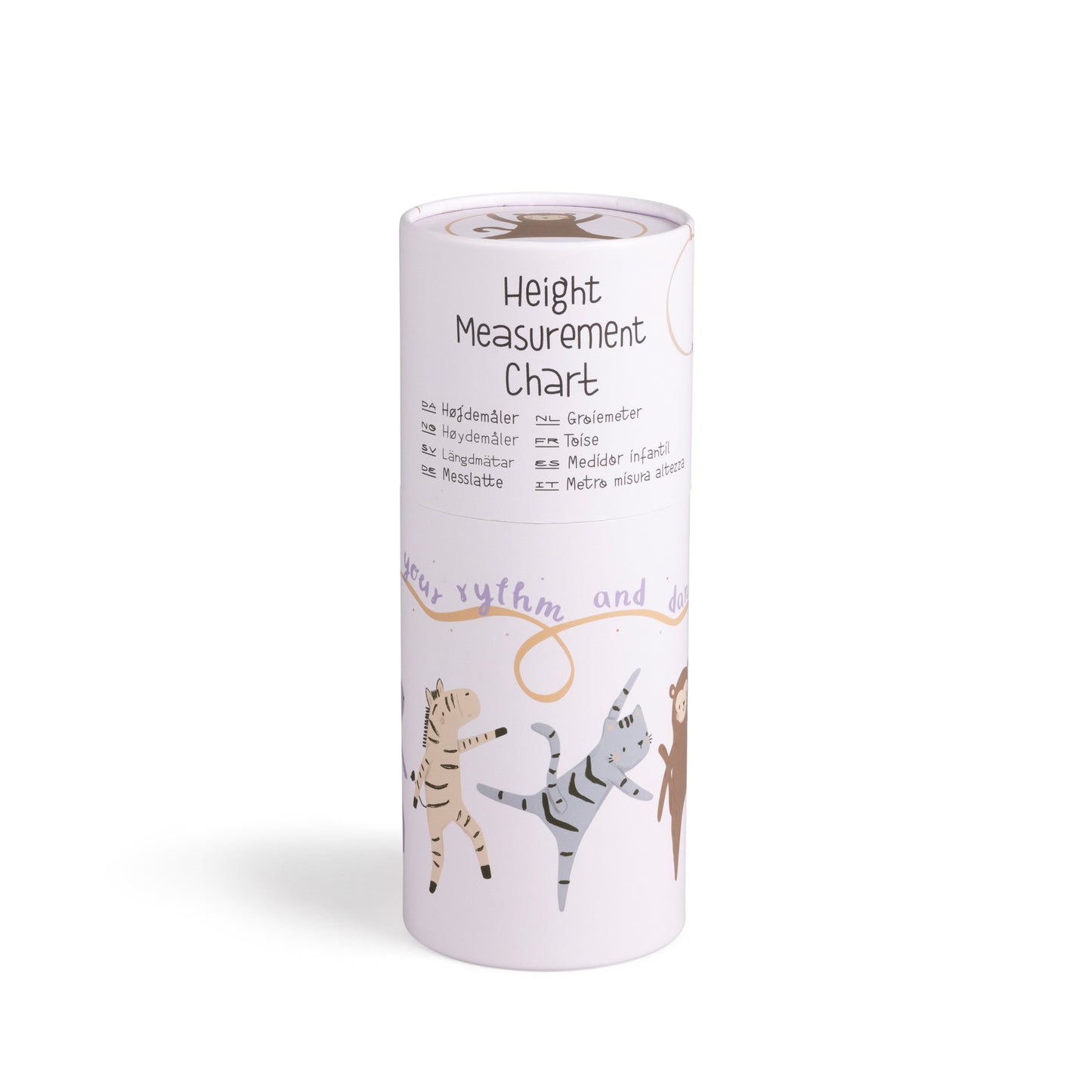 Height Growth Chart | Teeny Toes | Nursery Wall Decoration