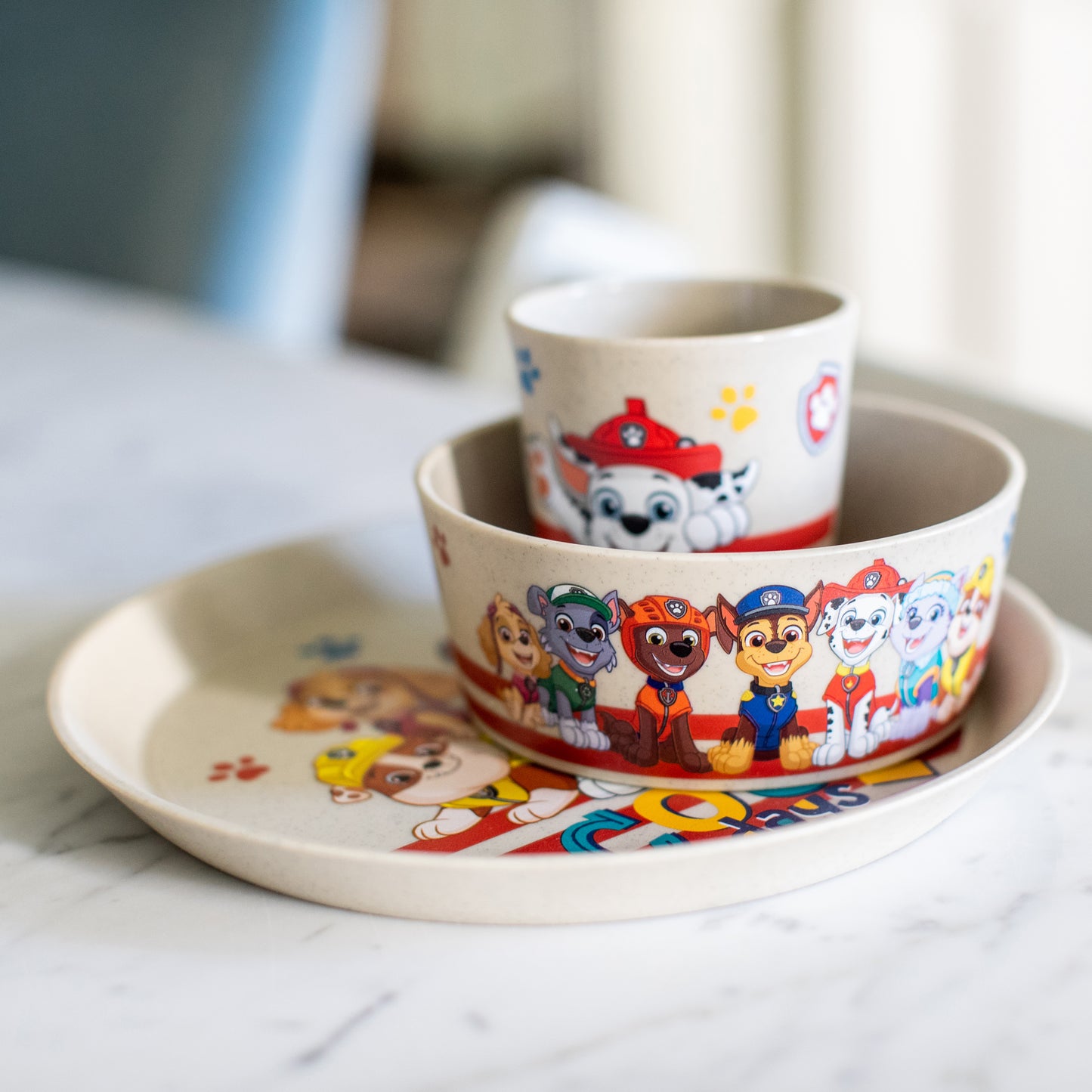 PAW Patrol | Dinnerware Set | Organic Bio-Circular | Made in Germany