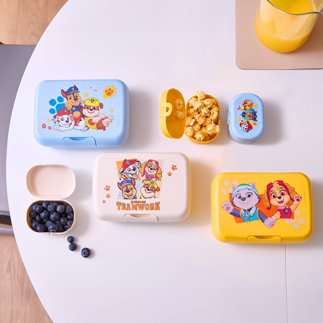 PAW Patrol | Kids Mini Snack Box - Sky Blue | Organic Bio-Circular | Made in Germany