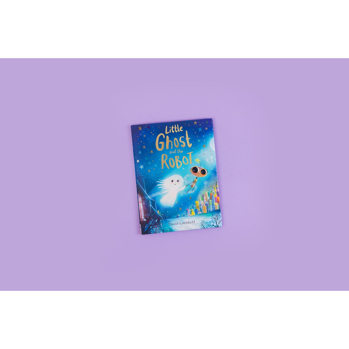 Sample pages (7) from 'Little Ghost and the Robot' by David Litchfield - preschool hardcover