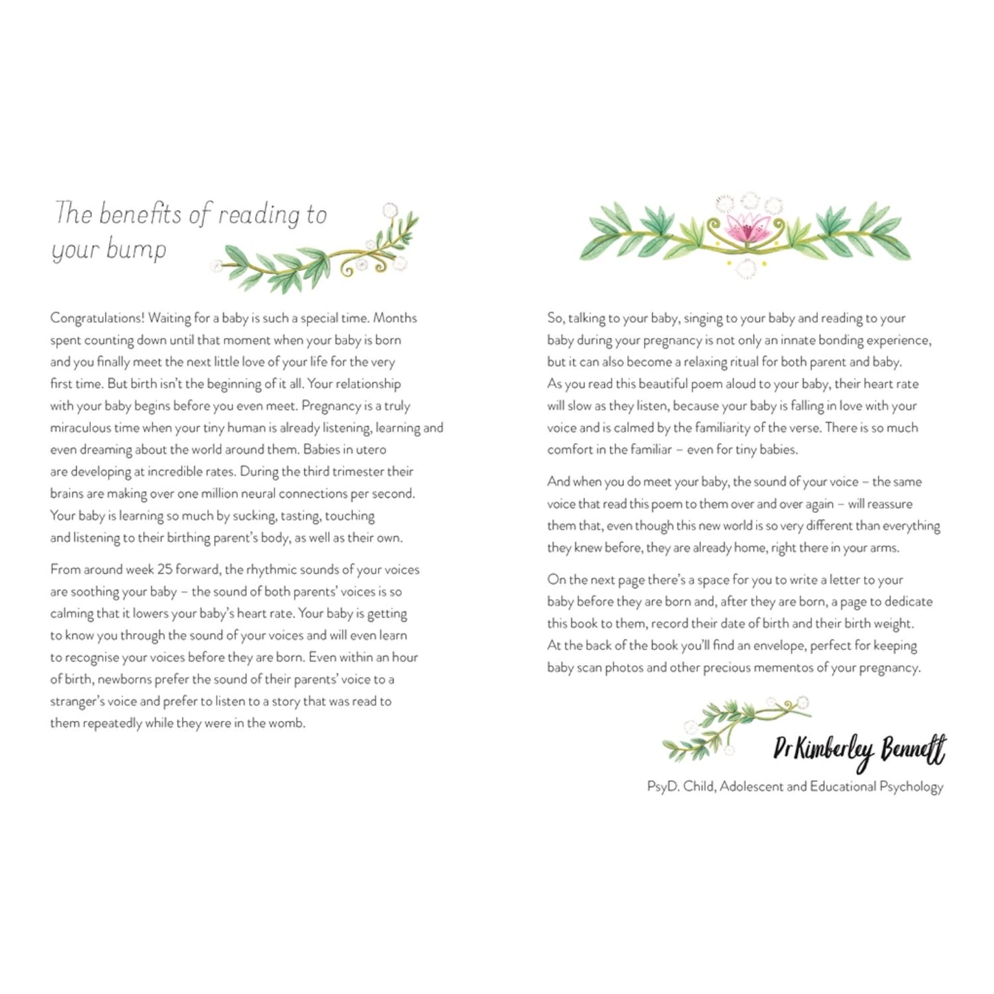 Bedtime Book for Bump - the perfect gift for expectant parents | Hardcover | Book on Pregnancy & Childbirth