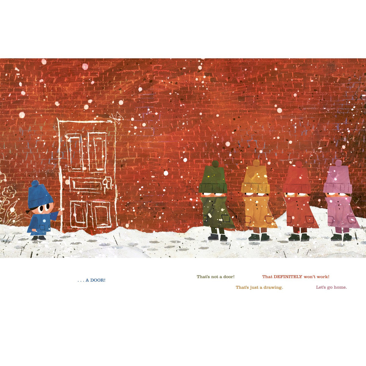 Sample pages (6) from 'Incredible Other Side' by Andrew J Ross - preschool paperback