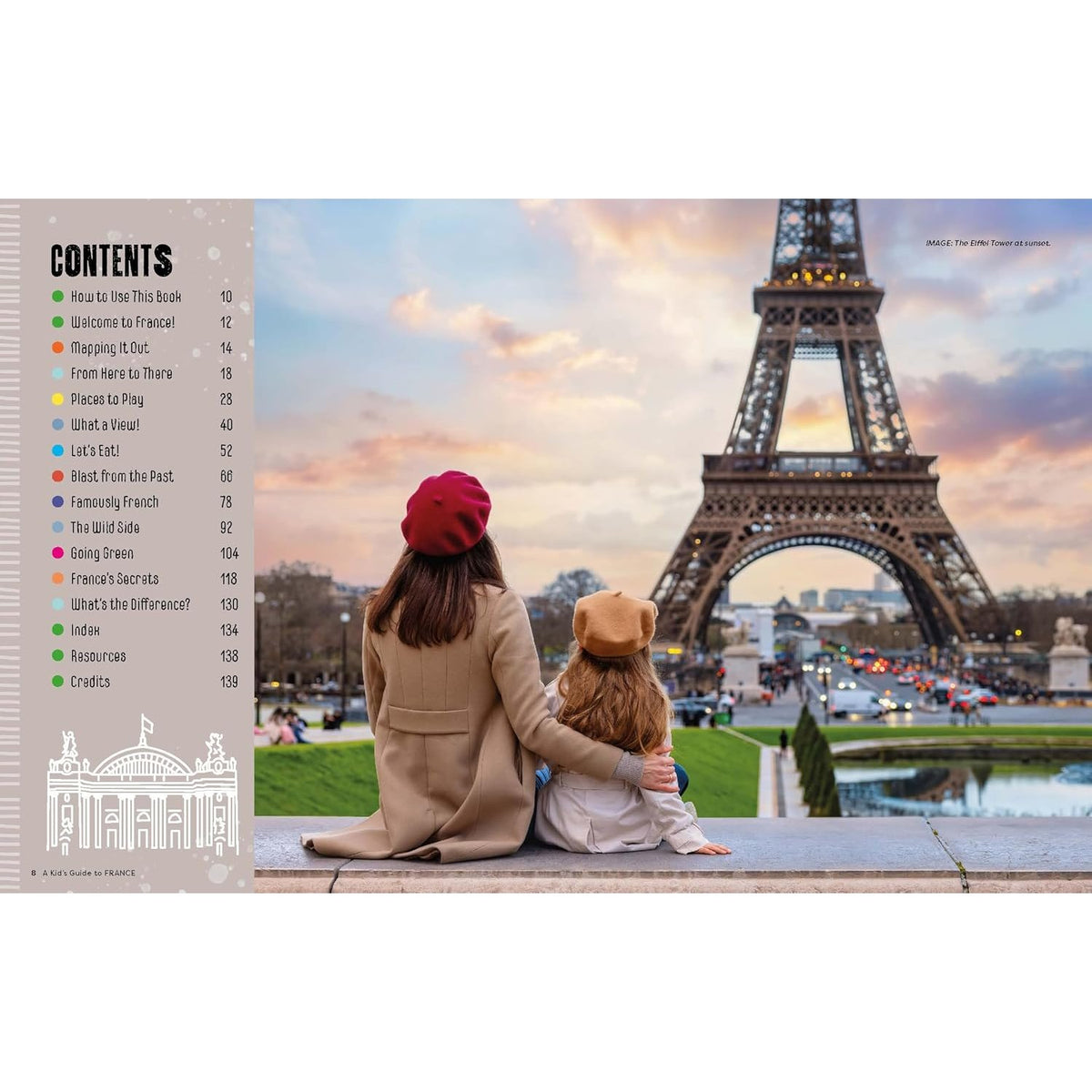 Sample pages (10) from 'Lonely Planet Kids A Kid's Guide to France' by Paige Towler - children's paperback