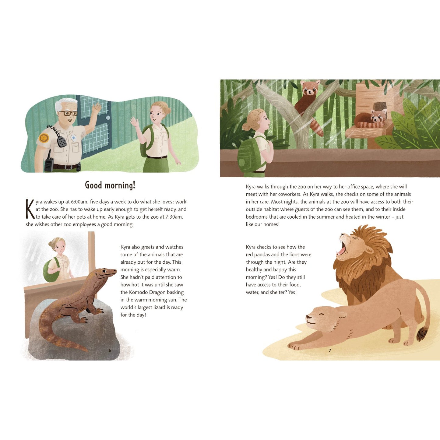 The Zoo - The Inside Story | Hardcover | Children's Book on Animals