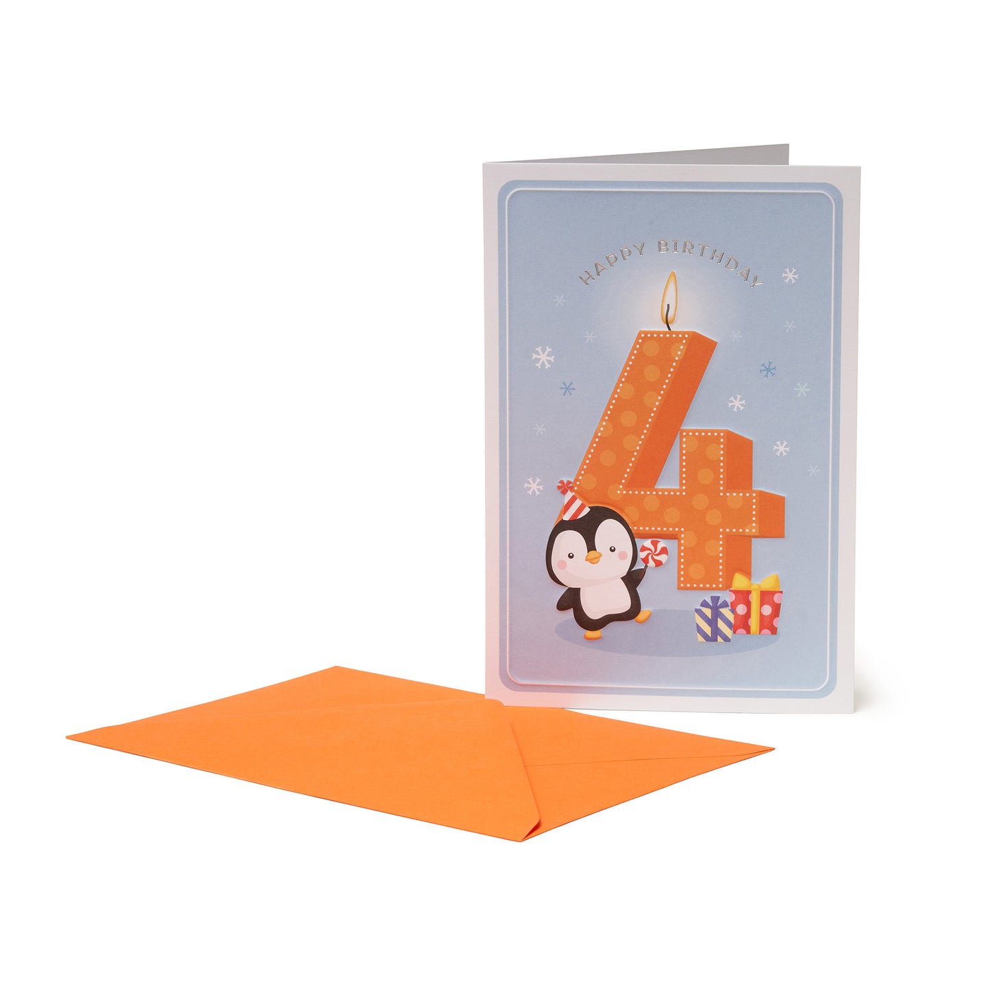 4th Birthday | Kids Birthday Card with Envelope