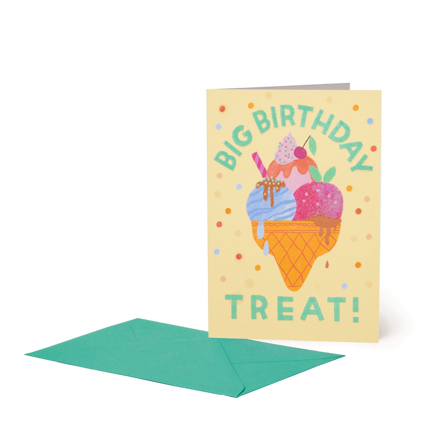 Ice Cream | Kids Birthday Card with Envelope
