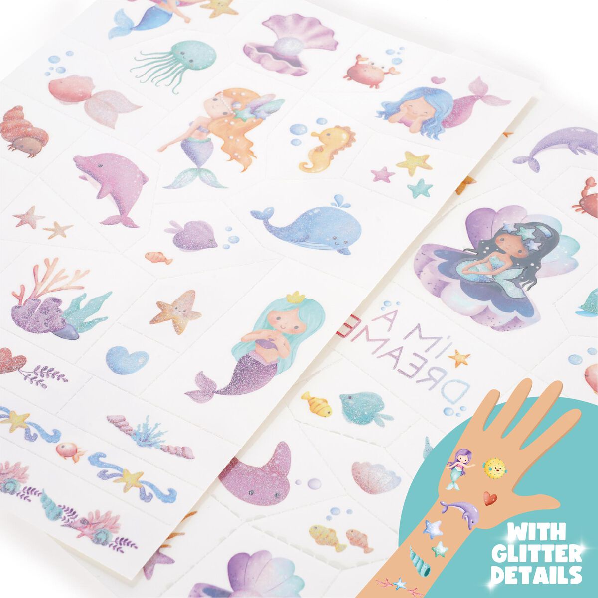Mermaid | Temporary Tattoos