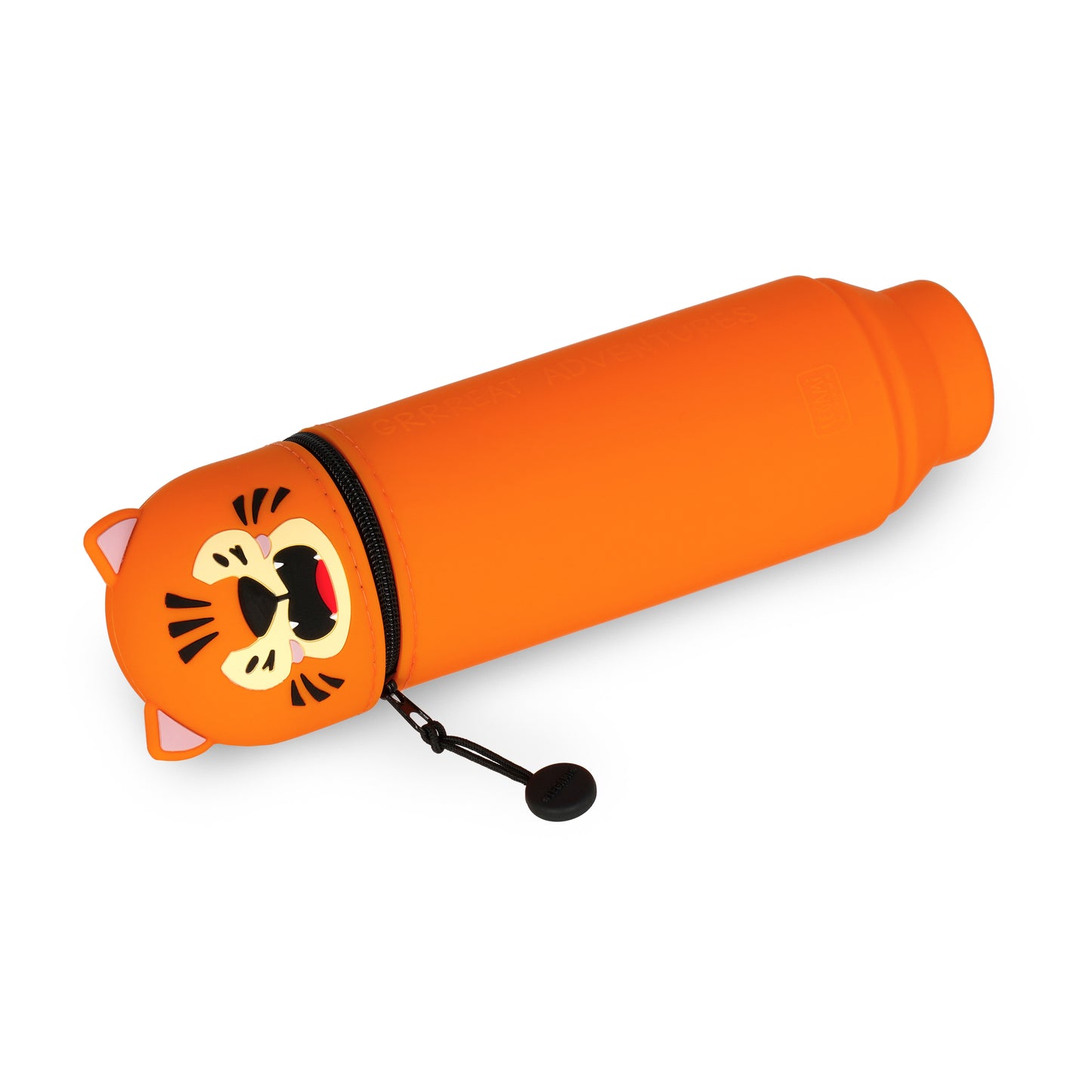 Tiger "Grrreat Adventures" | 2-In-1 Silicone Pencil Case