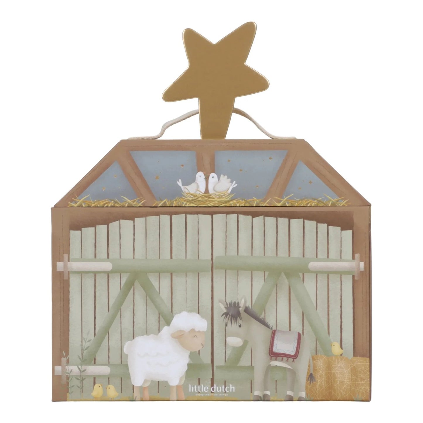 Nativity Scene | Wooden Home & Seasonal Decoration