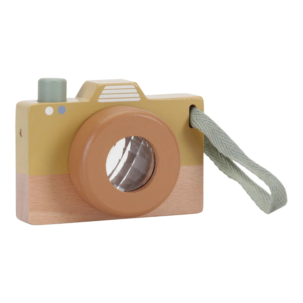 Vintage Toy Camera | Wooden Pretend Play Toy For Kids