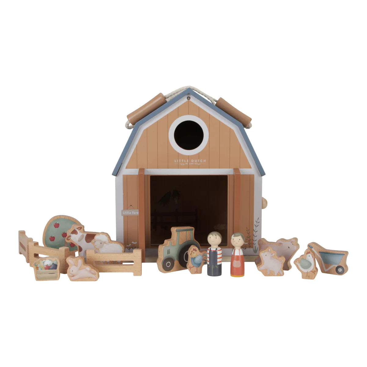 Buy Little Dutch Wooden Doll's House Little Farm at BeoVERDE Ireland