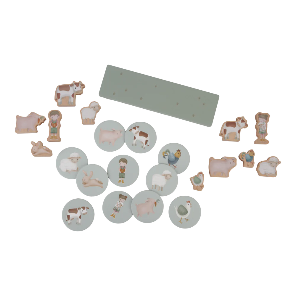 Little Farm Balancing Game | Stacking + Balancing Wooden Toy for Kids