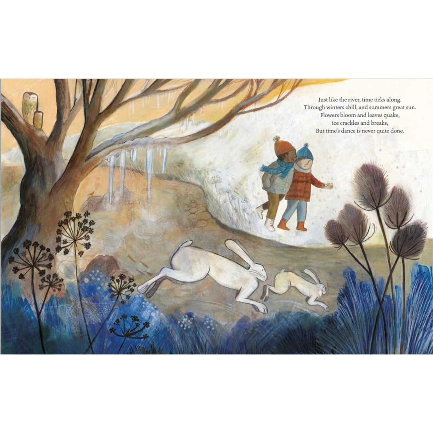 Time Runs Like A River | Paperback | Children's Book on Nature