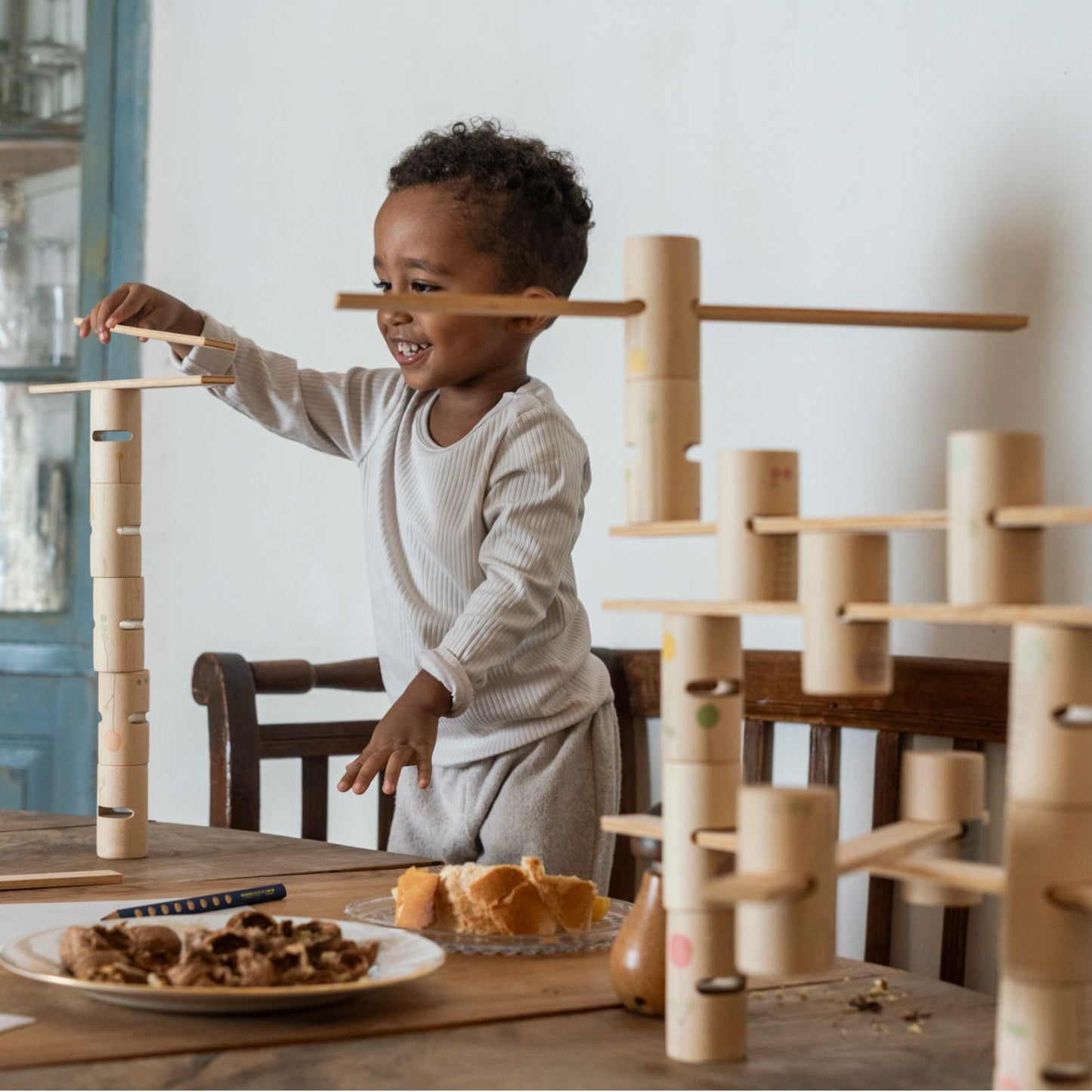 Woodland | Wooden Building Toy for Kids | Open-Ended Playset