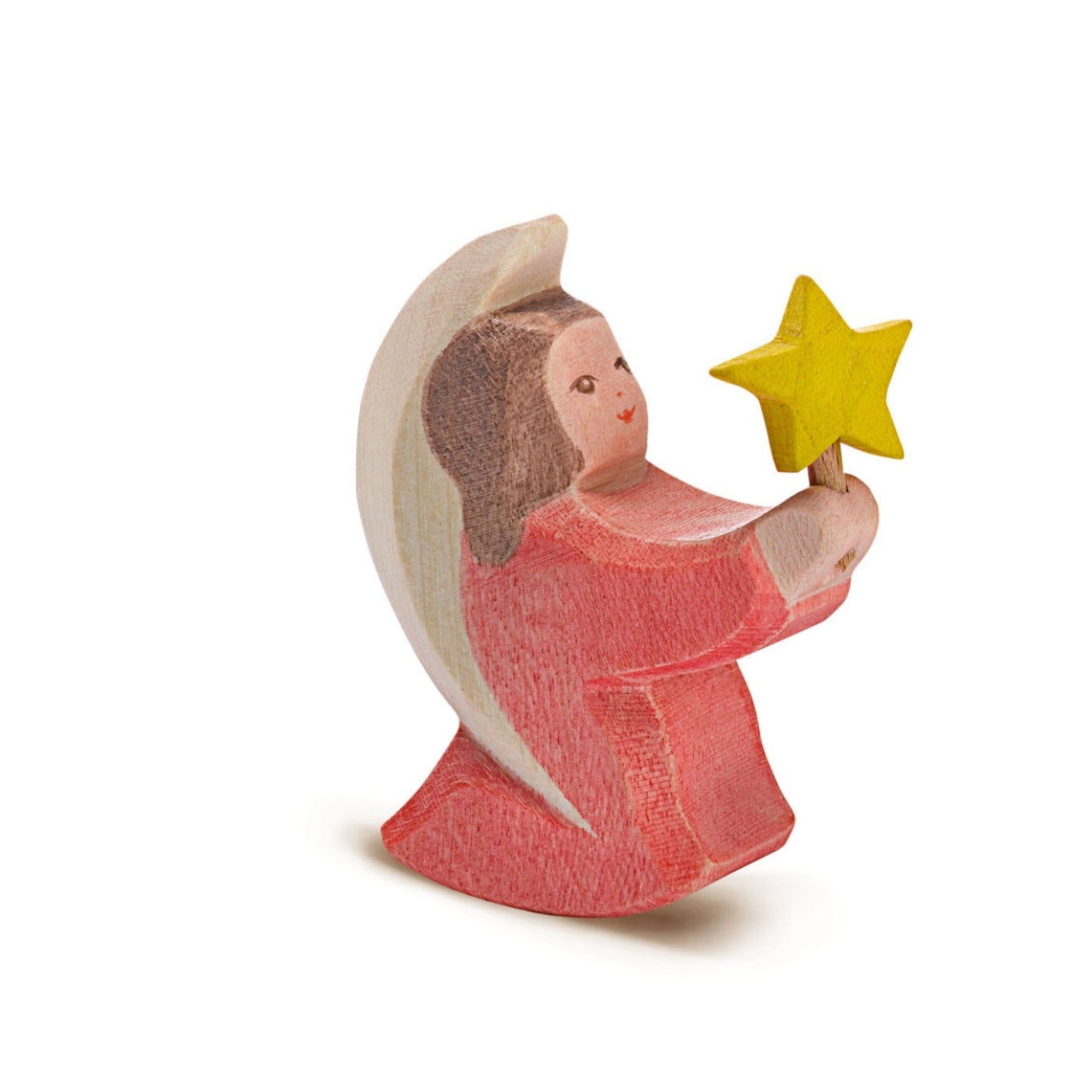 Angel with Star - Pink | Dolls & Figures | Wooden Toys for Kids
