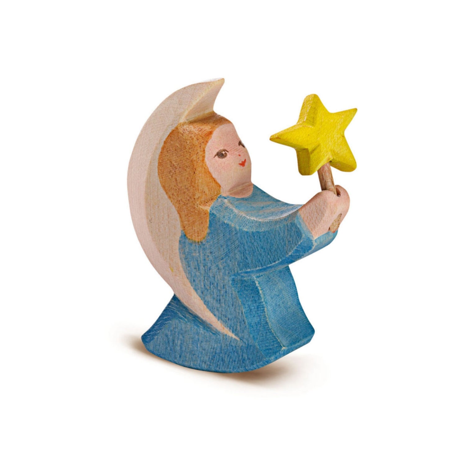 Angel with Star - Blue | Dolls & Figures | Wooden Toys for Kids