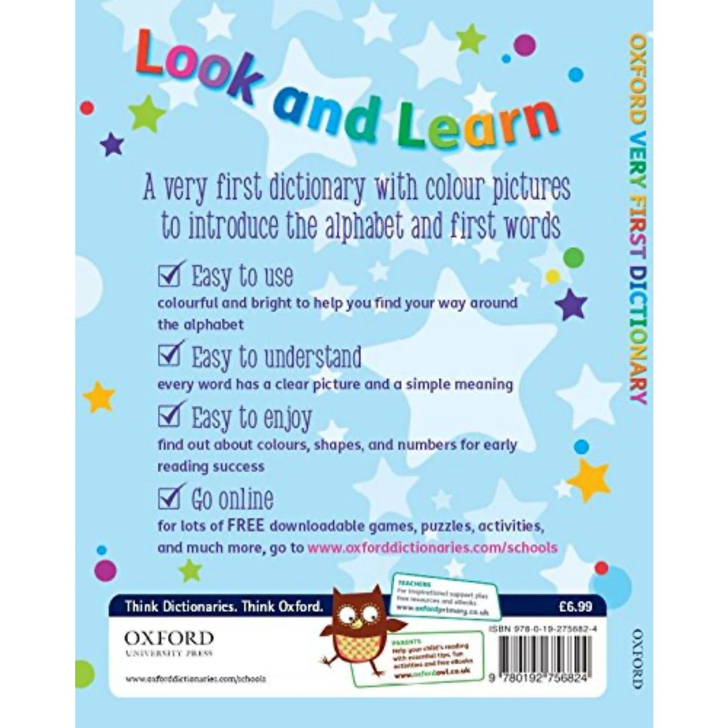 Oxford Very First Dictionary | Paperback | Dictionaries & Thesauri for Kids