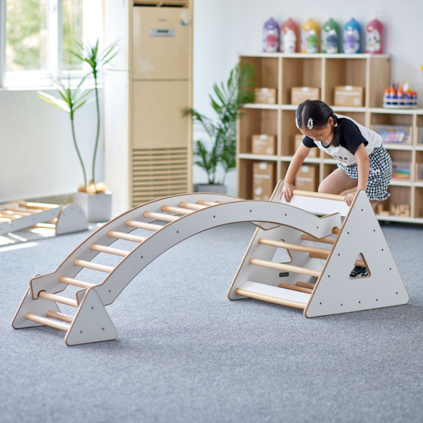 Triangular Trestle | Pikler Montessori | Indoor Play & Climing Toys