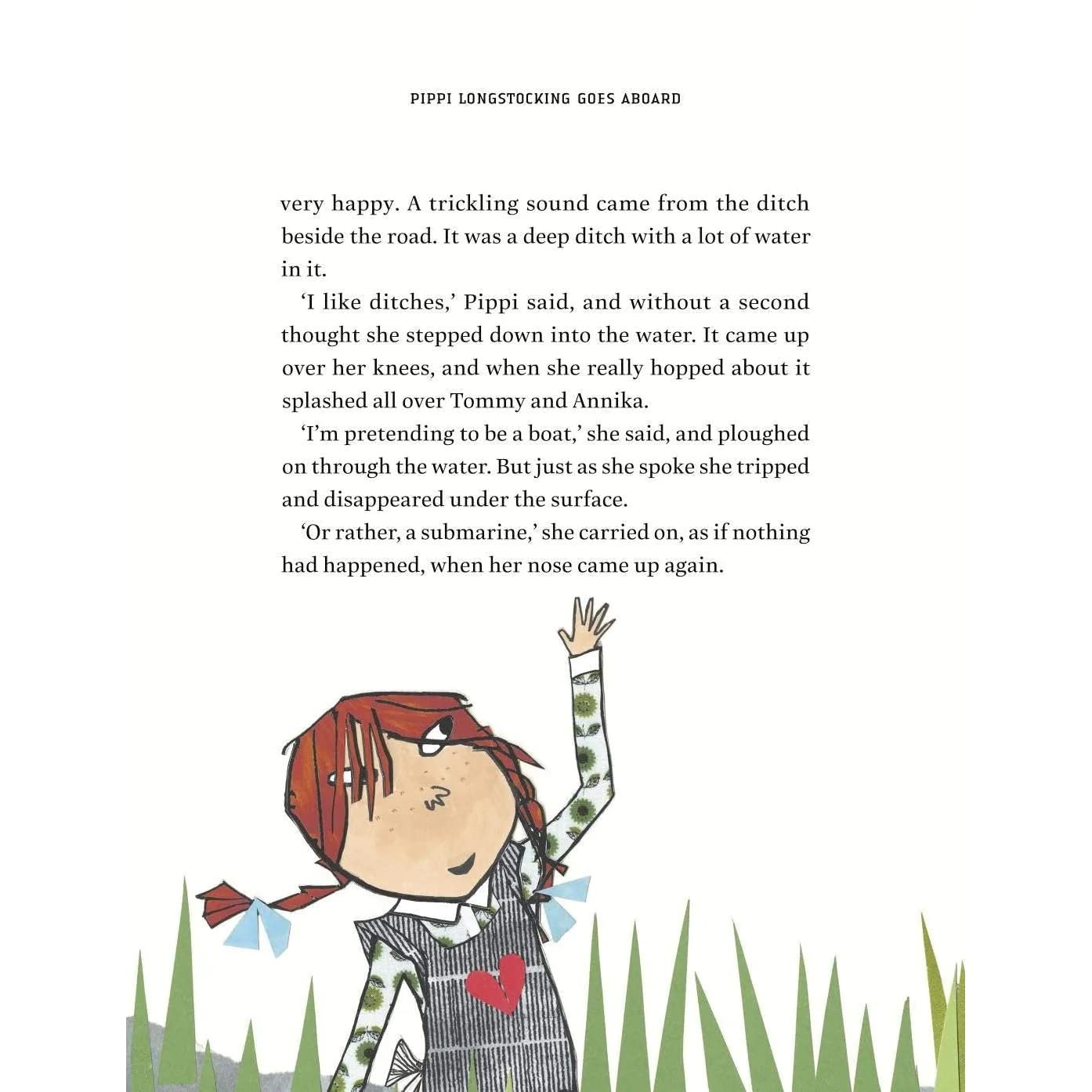Pippi Longstocking Goes Aboard | Gift Edition - Hardcover | Classic Books for Children