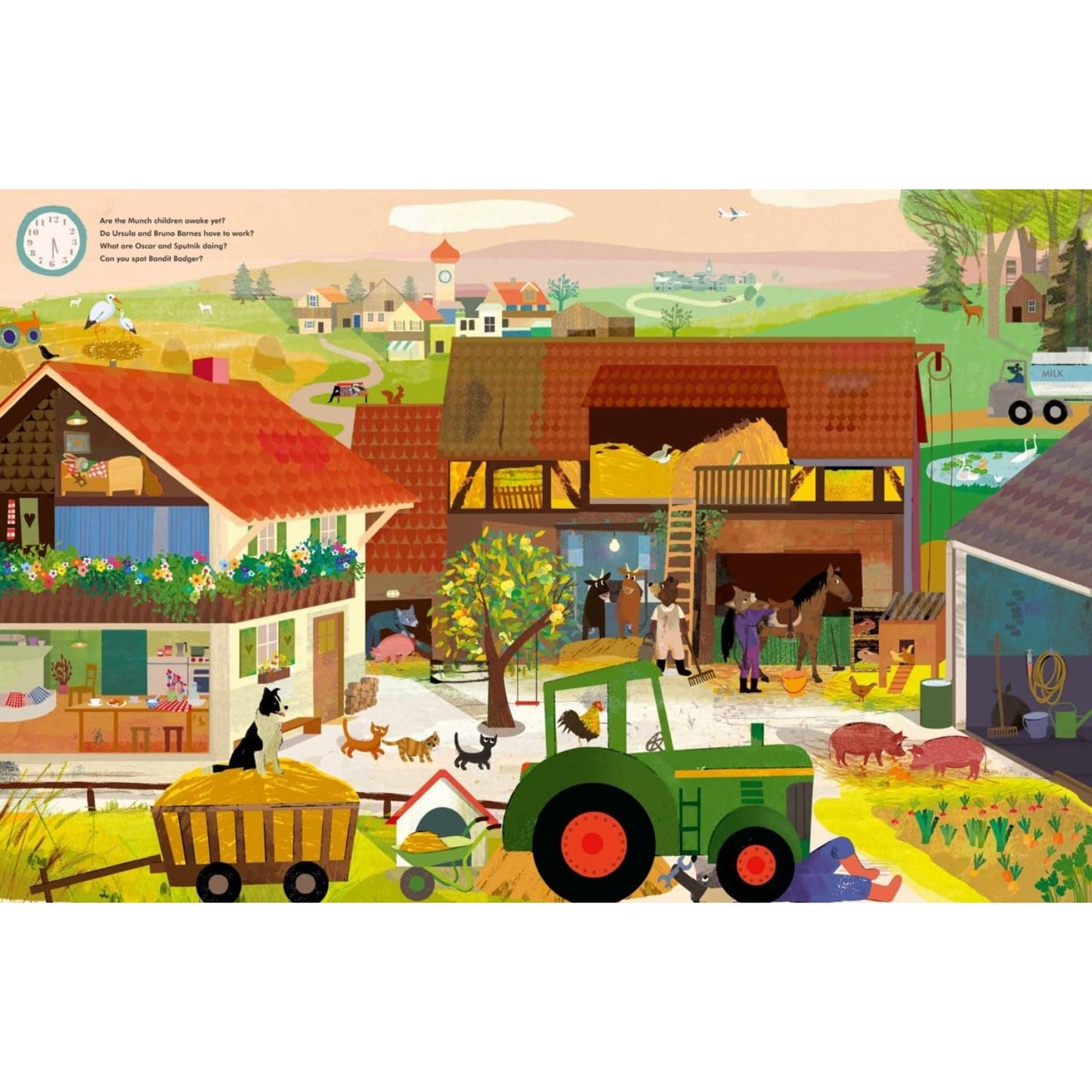 A Day on Fluffyville Farm: A Look-And-Find-Book | Board Book | Children’s Book