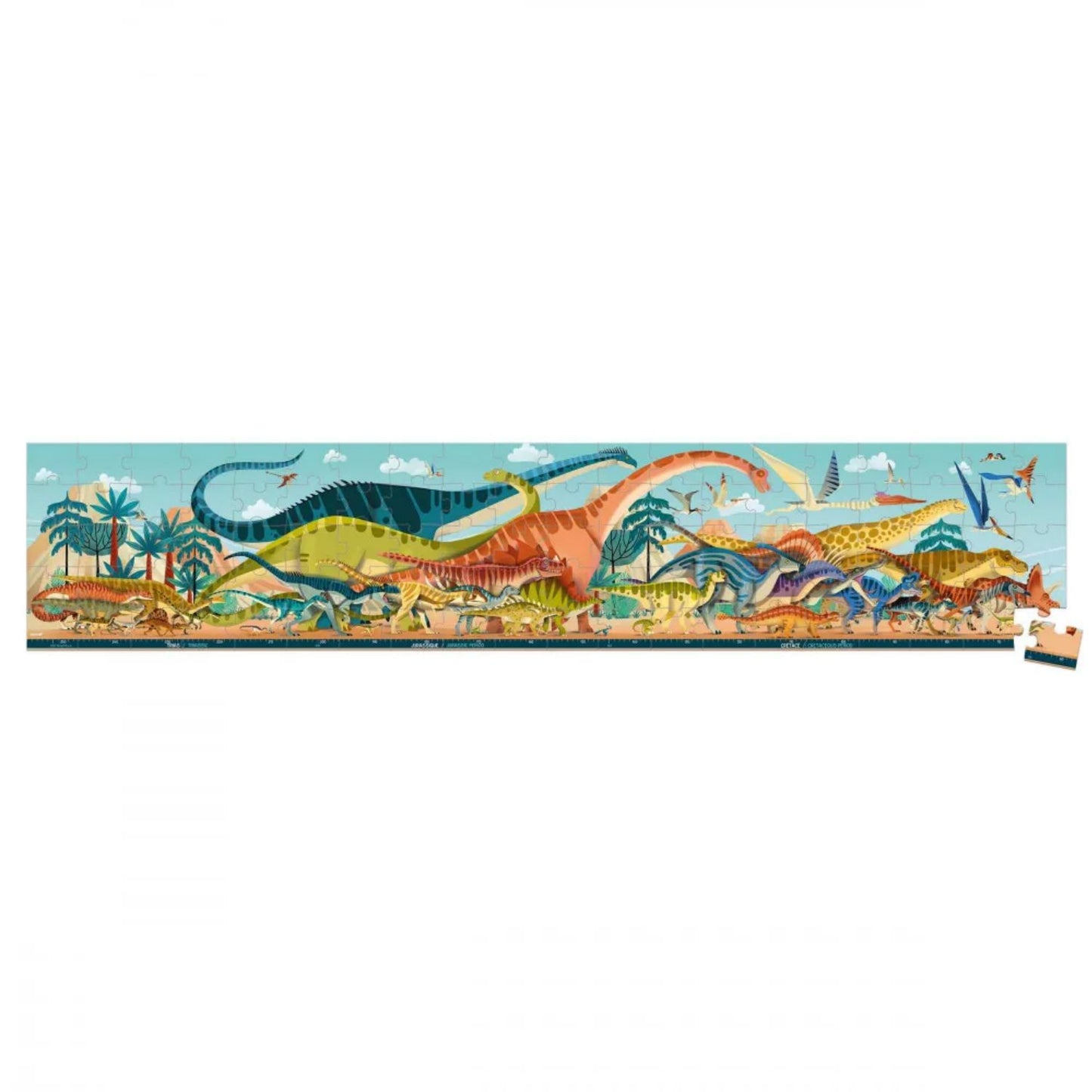Dino Panoramic Puzzle | Jigsaw Puzzle For Kids