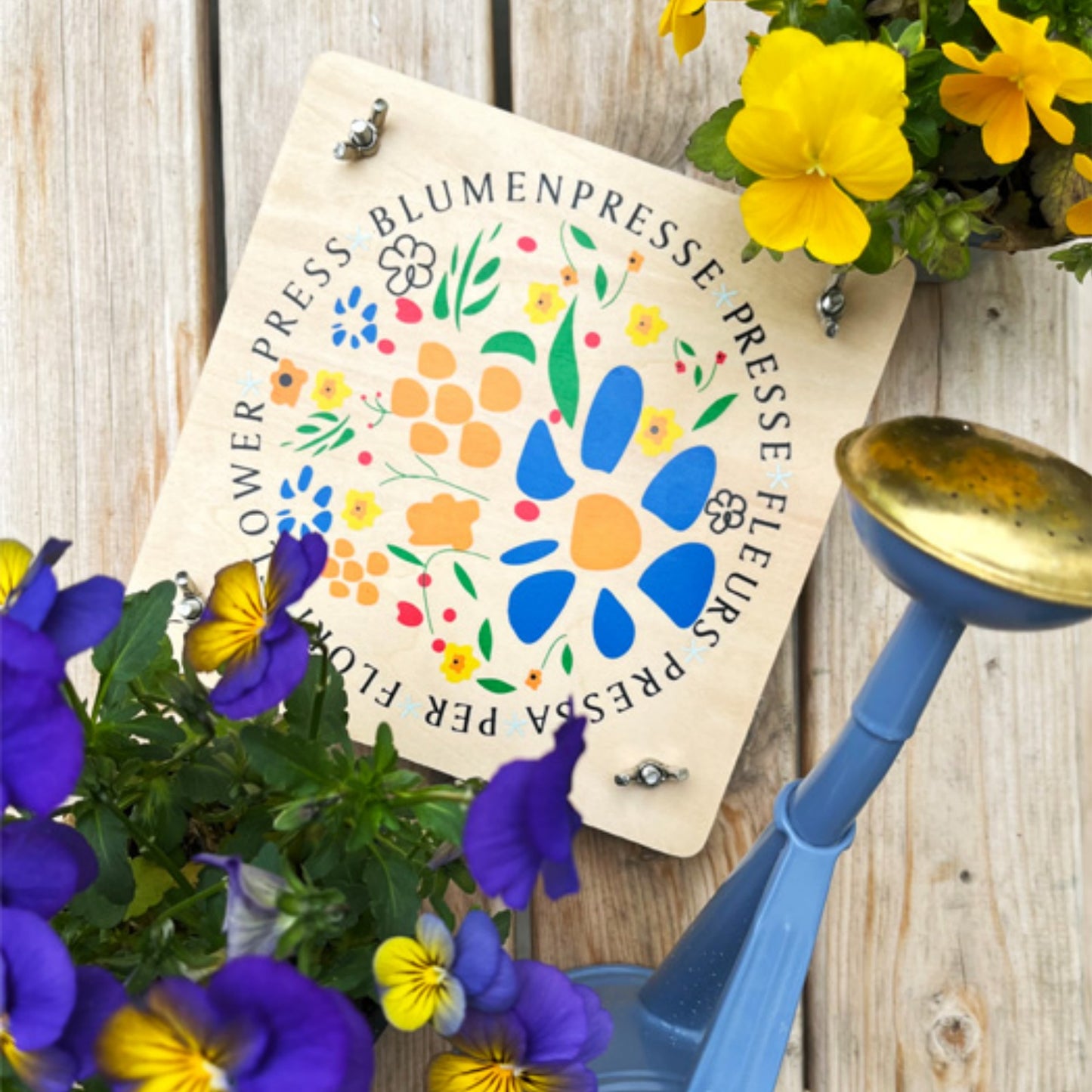 Wooden Flower Press | Outdoor & Gardening | Arts & Crafts