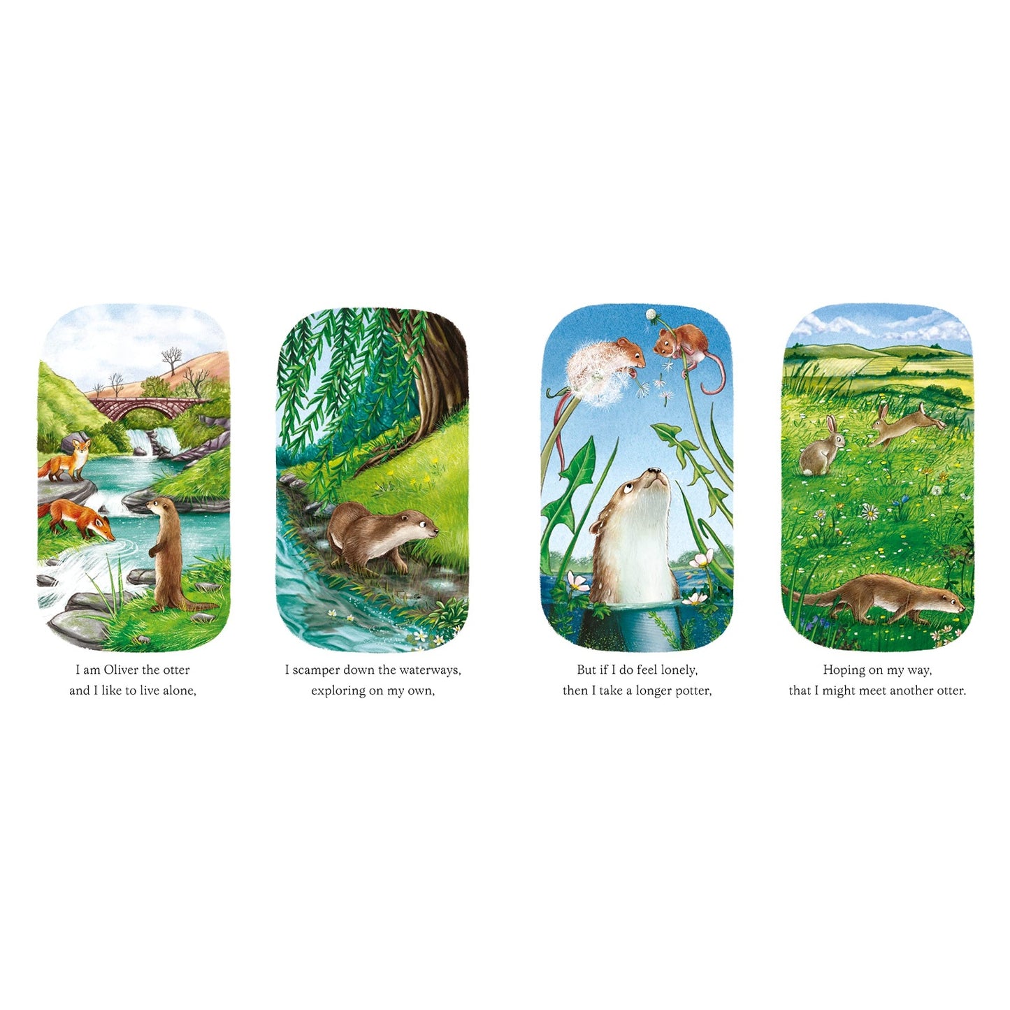 I am Oliver the Otter: A Tale from our Wild and Wonderful Riverbanks | Hardcover | Children’s Book on Nature