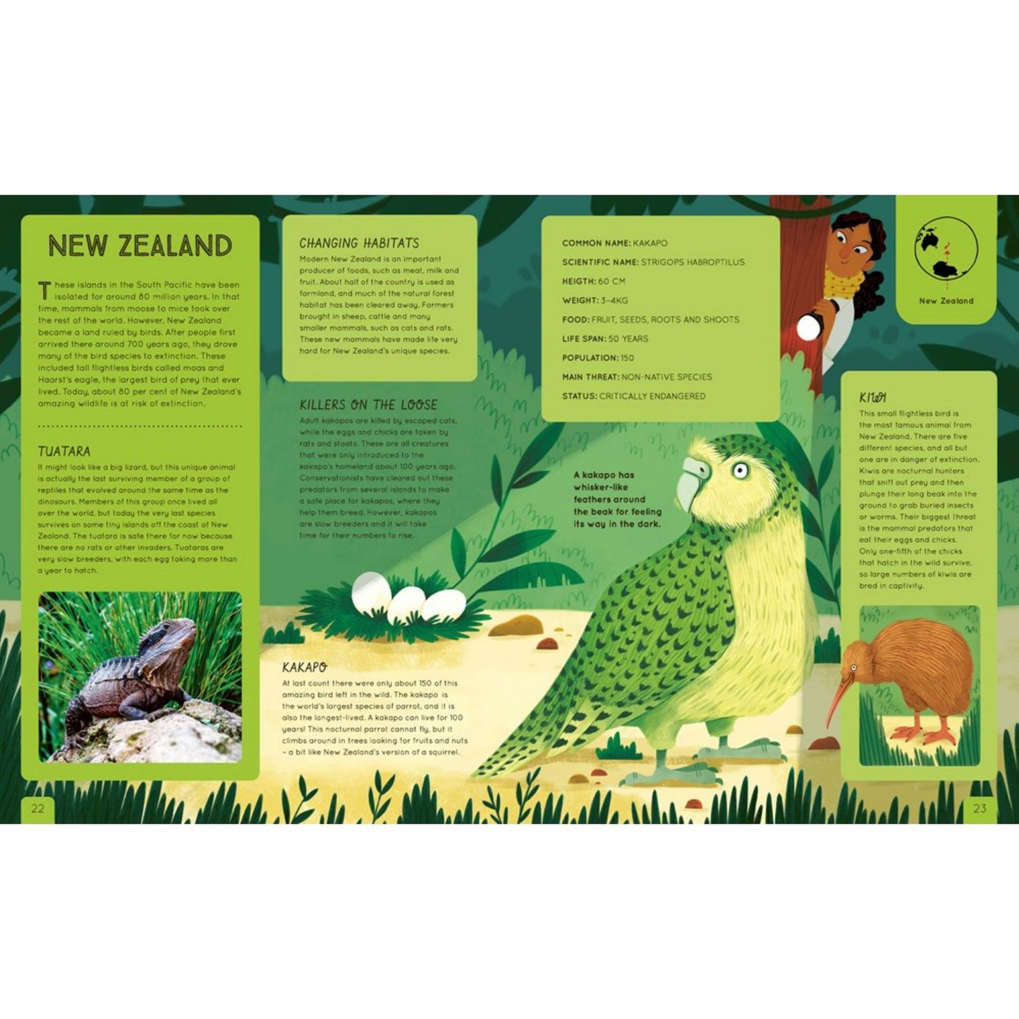 Endangered Animals Atlas | Hardcover | Children’s Picture Book on Nature