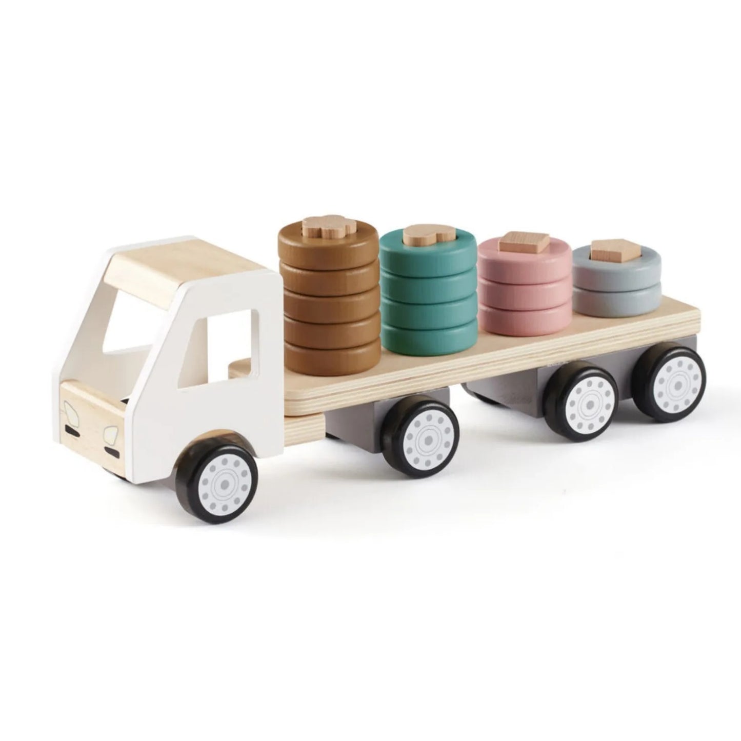 Sorter Ring Truck | Wooden Toddler Activity Toy
