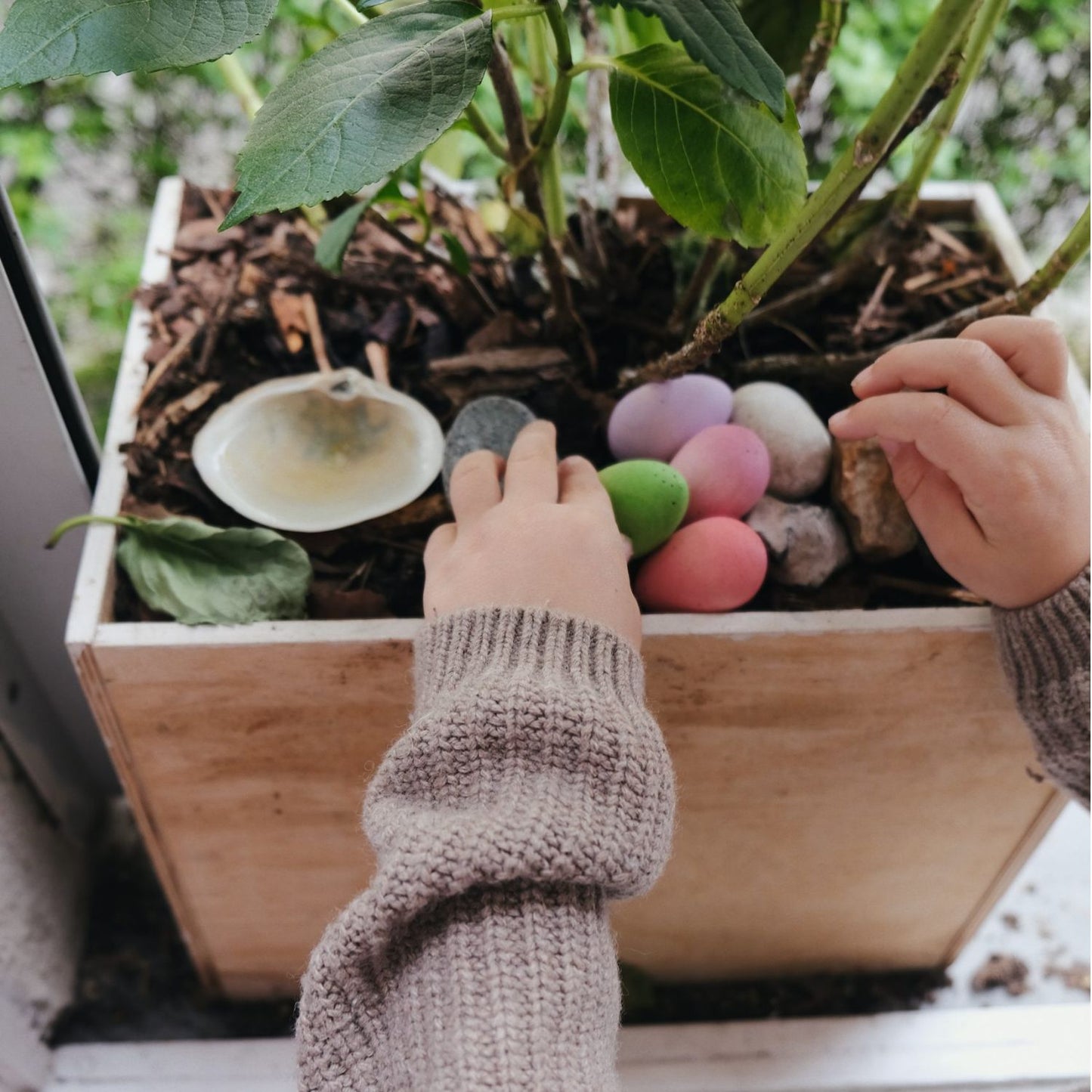 Happy Eggs | Wooden Toys for Kids | Open-Ended Play Set