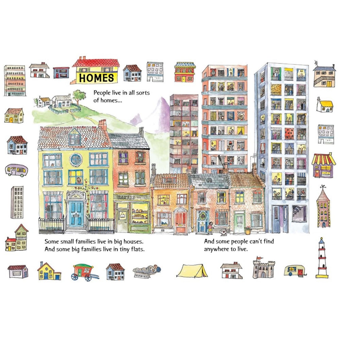 The Great Big Book of Families | Paperback | Children's Book on Family Life