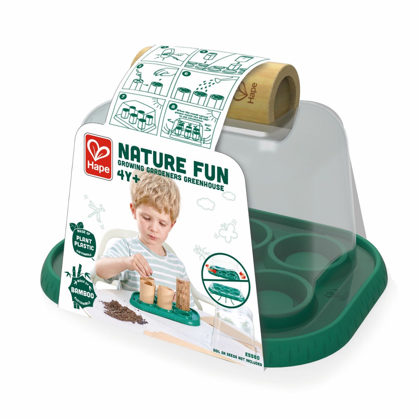 Growing Gardeners Greenhouse | Children's Mini Greenhouse and Growing Kit