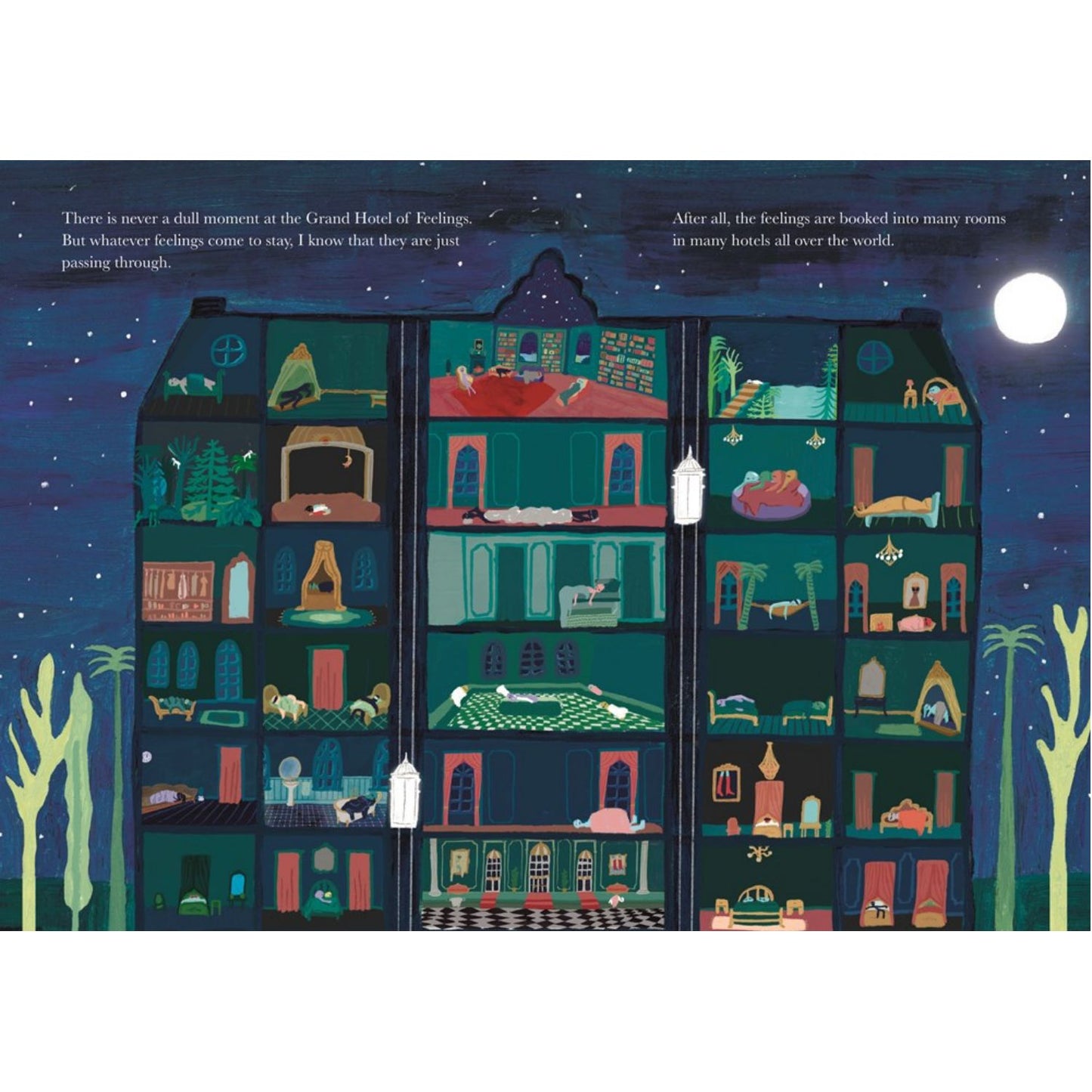 The Grand Hotel of Feelings | Hardcover | Children's Book on Feelings