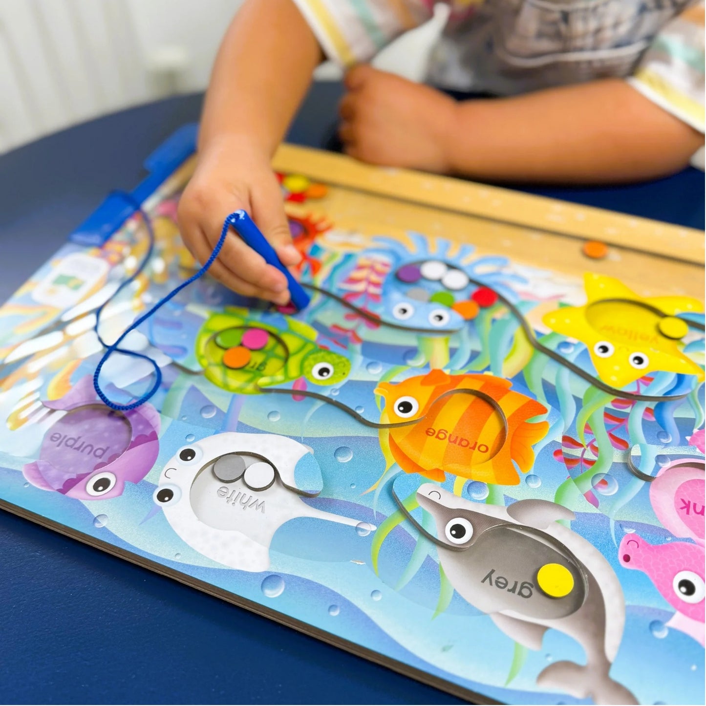 Colours Sea - Sort & Learn Magnetic Puzzles | Dexterity Game For Kids